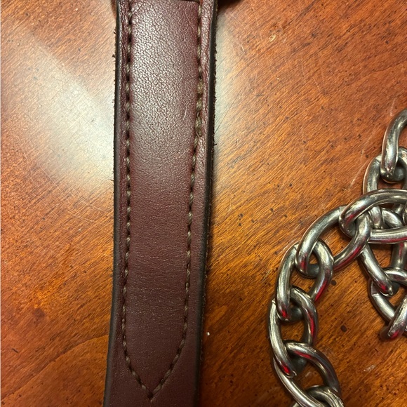 Premium Leather Showmanship Halter Equestrian Lead for Showing or Everyday Use - Picture 3 of 6
